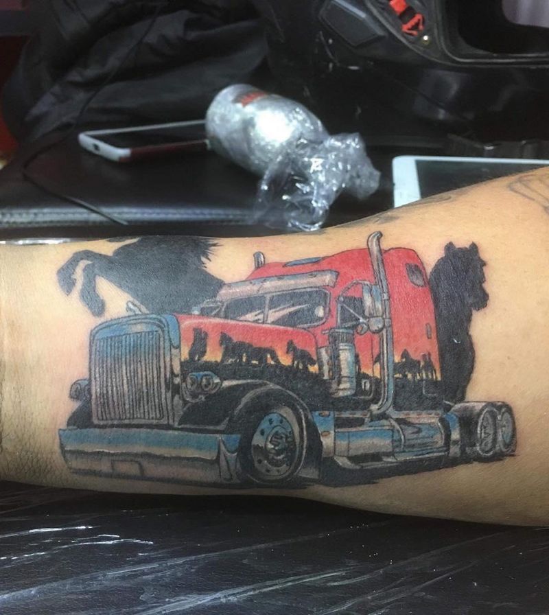 30 Trailer Tattoos For Men You Must Love