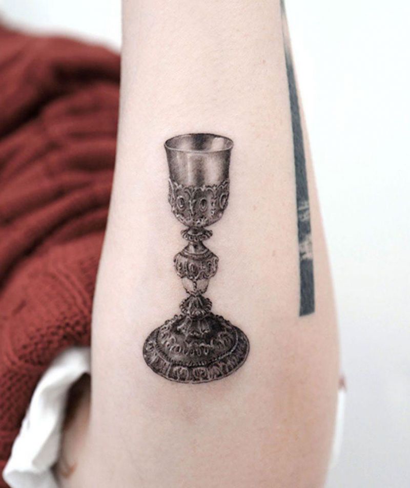 30 Unique Holy Grail Tattoos for Your Next Ink