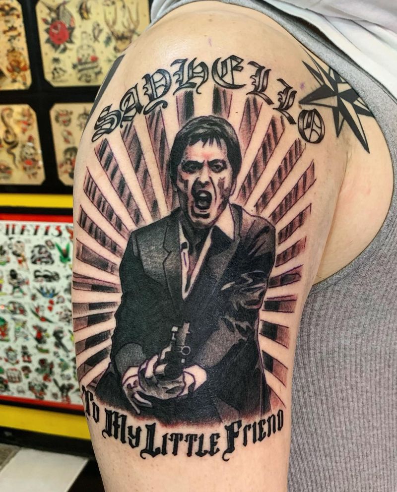 30 Great Scarface Tattoos for Your Next Ink