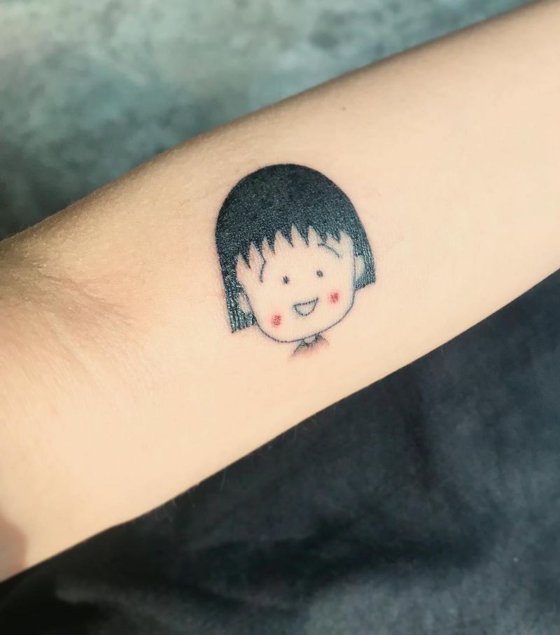 10 Cute Chibi Maruko Chan Tattoos You Can Copy