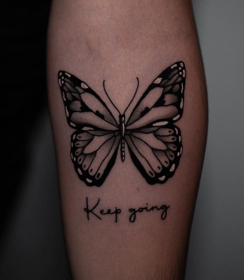30 Unique Keep Going Tattoos to Inspire You