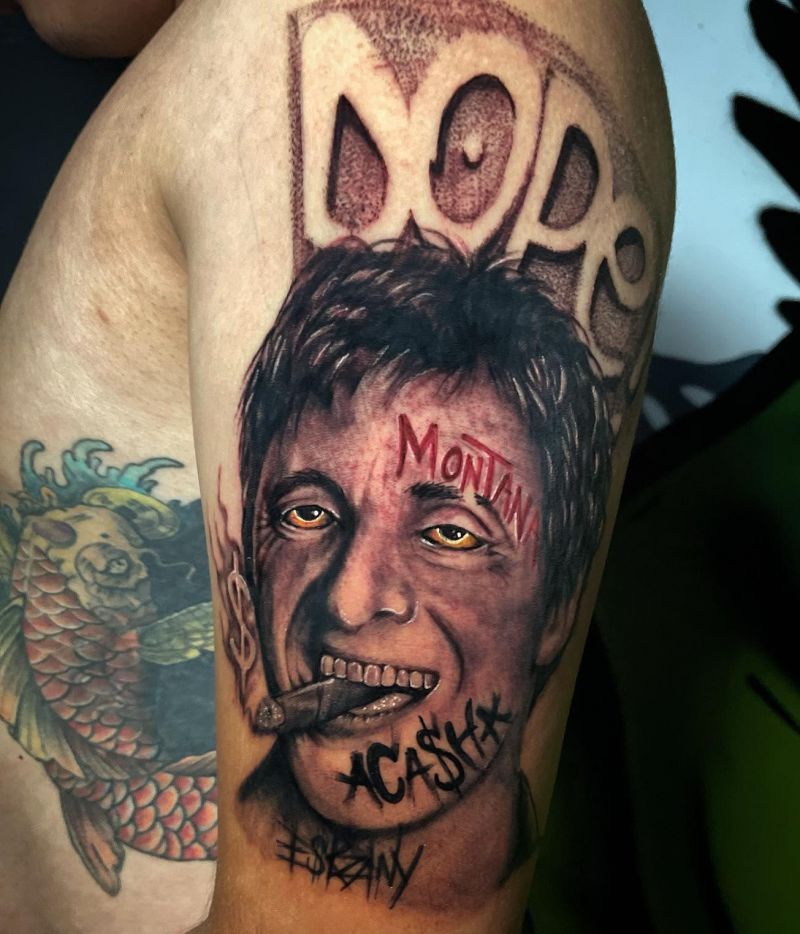 30 Great Scarface Tattoos for Your Next Ink