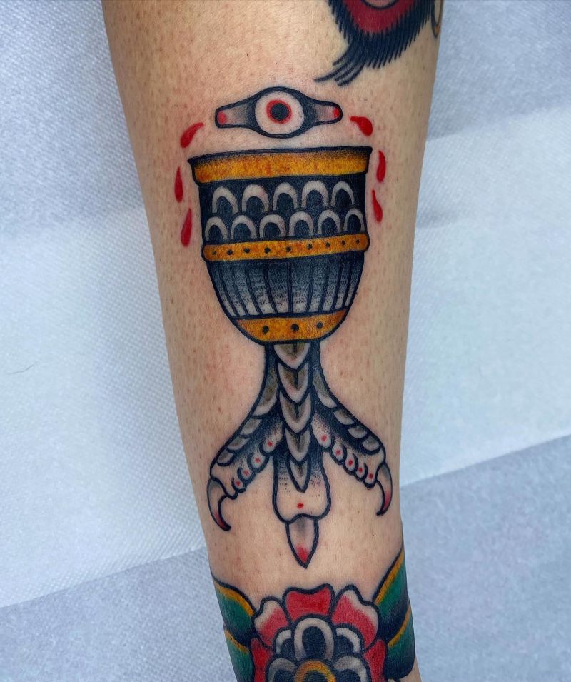 30 Unique Holy Grail Tattoos for Your Next Ink