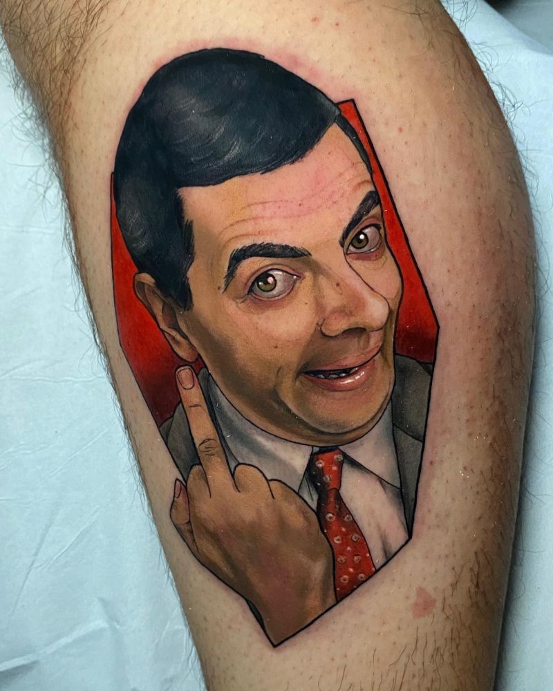 30 Funny Mr Bean Tattoos You Must Love