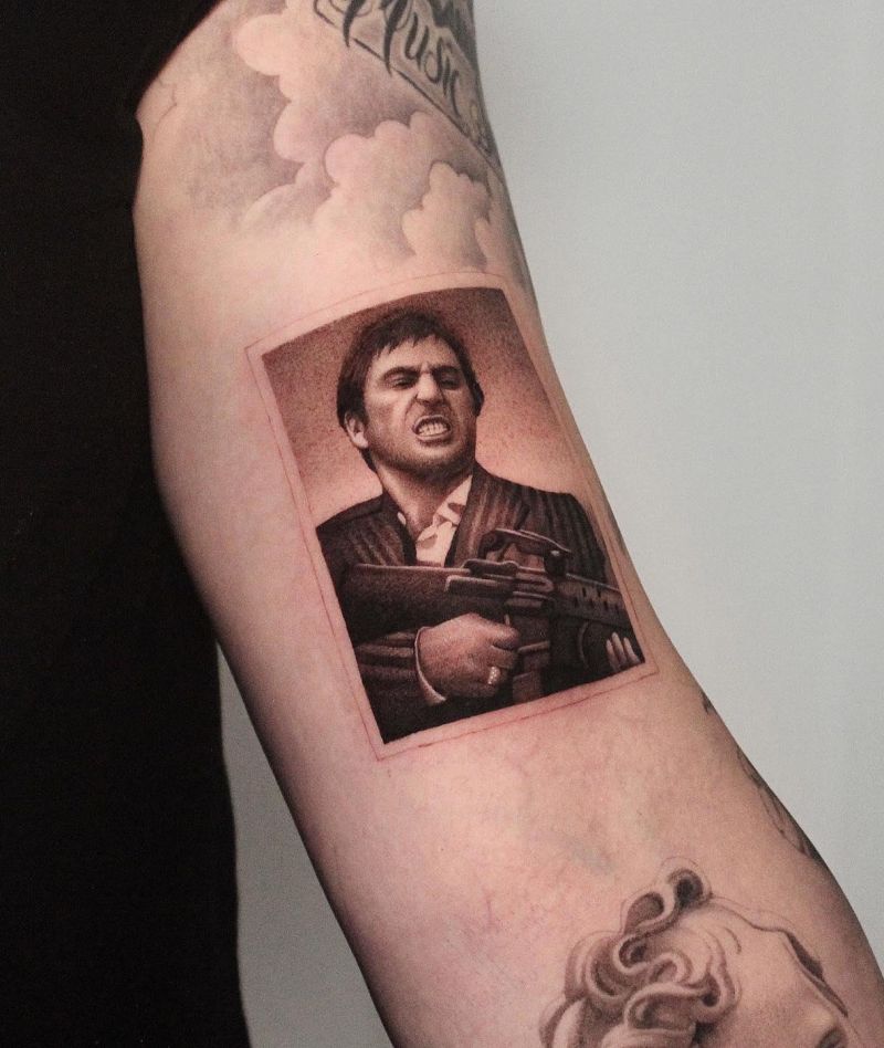 30 Great Scarface Tattoos for Your Next Ink