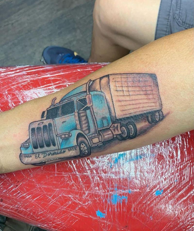 30 Trailer Tattoos For Men You Must Love