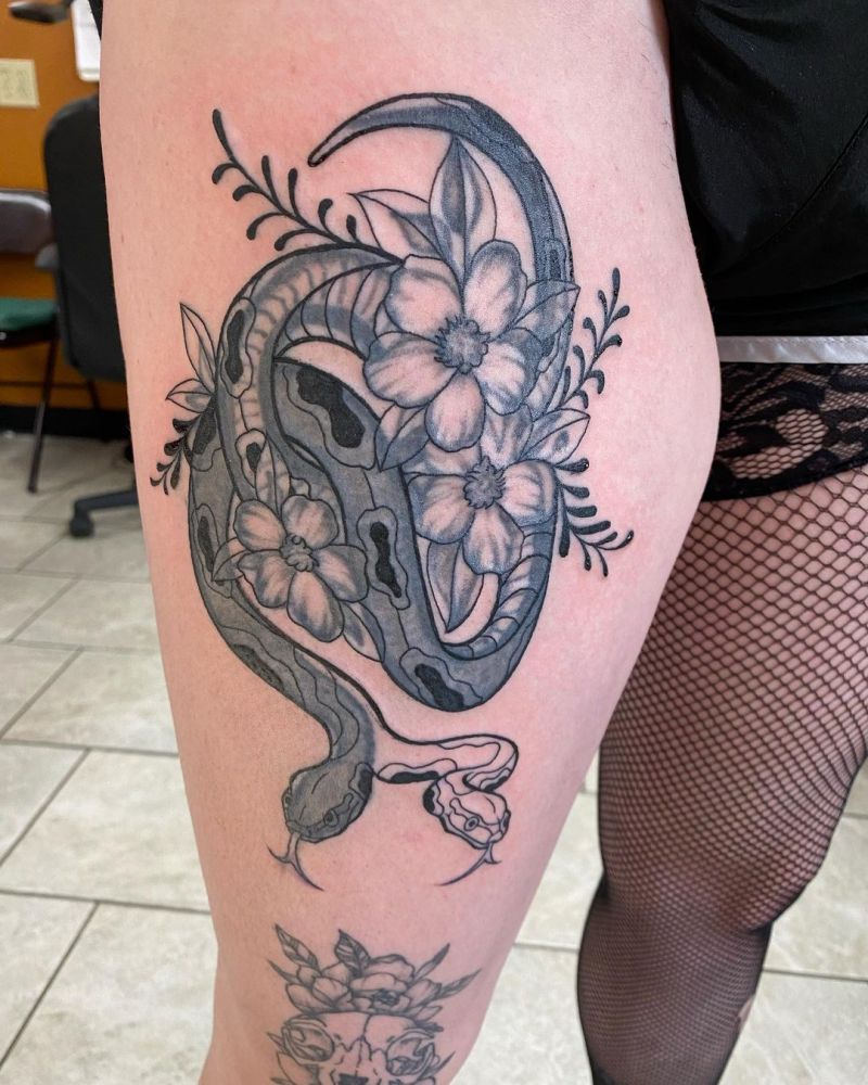 30 Two Headed Snake Tattoos for Your Inspiration