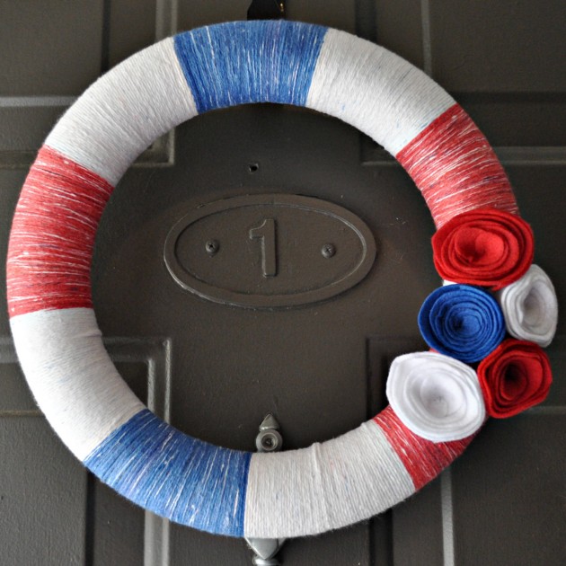 43 Cool DIY Patriotic Wreaths for 4th of July