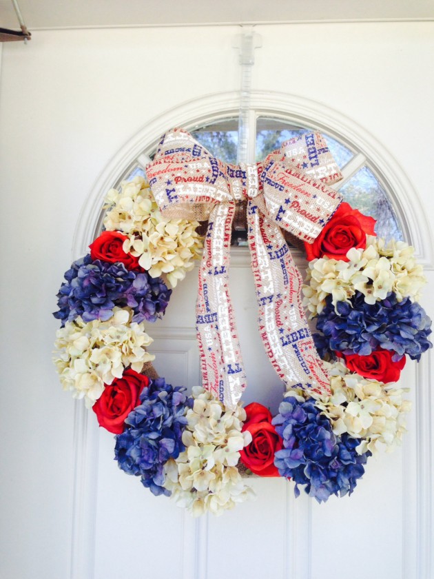 43 Cool DIY Patriotic Wreaths for 4th of July