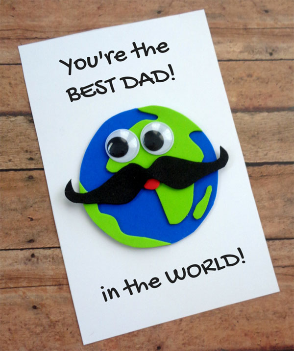 40 Creative and Easy DIY Father’s Day Card Ideas for Kids to Make