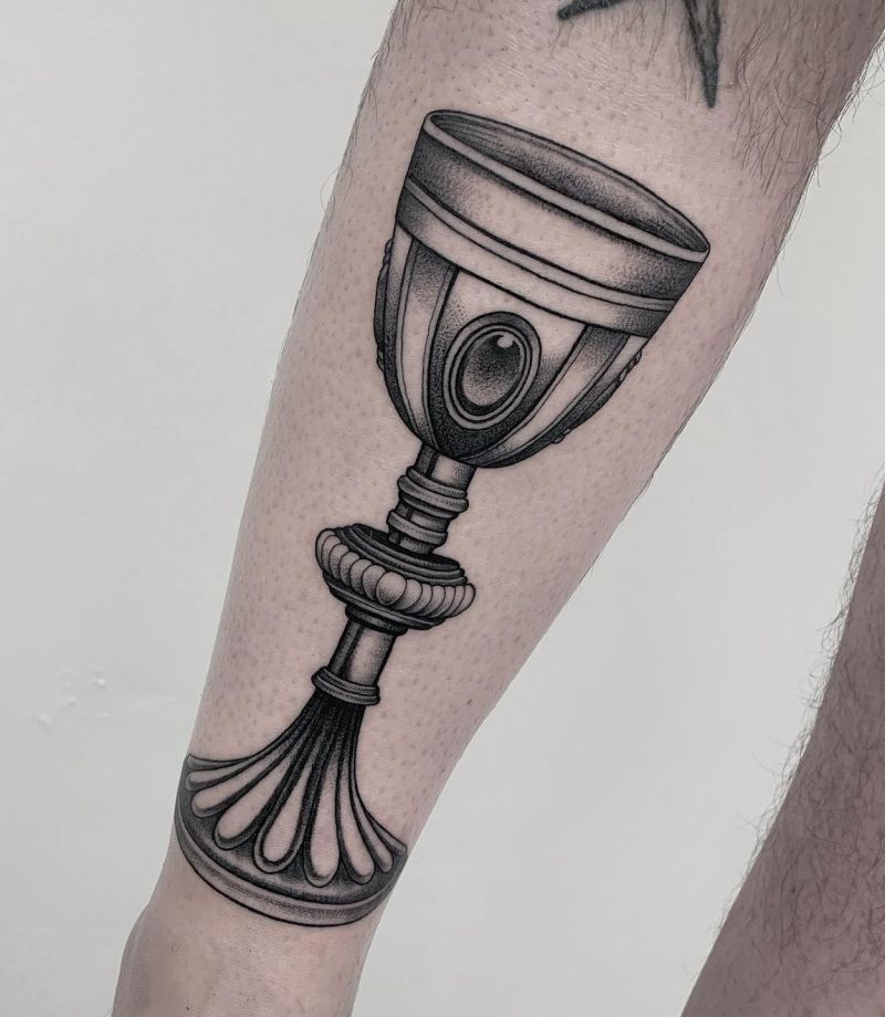 30 Unique Holy Grail Tattoos for Your Next Ink