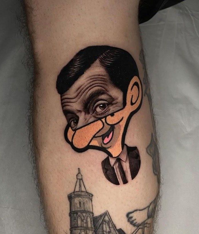 30 Funny Mr Bean Tattoos You Must Love