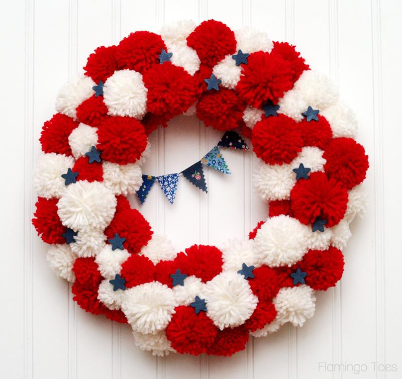 43 Cool DIY Patriotic Wreaths for 4th of July