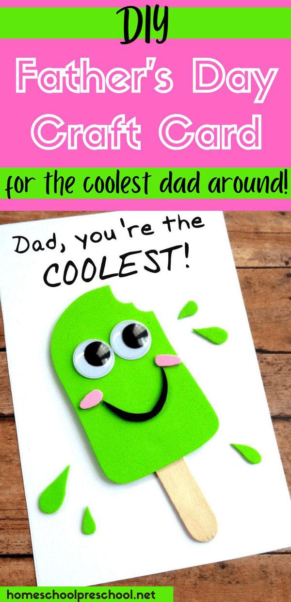 40 Creative and Easy DIY Father’s Day Card Ideas for Kids to Make