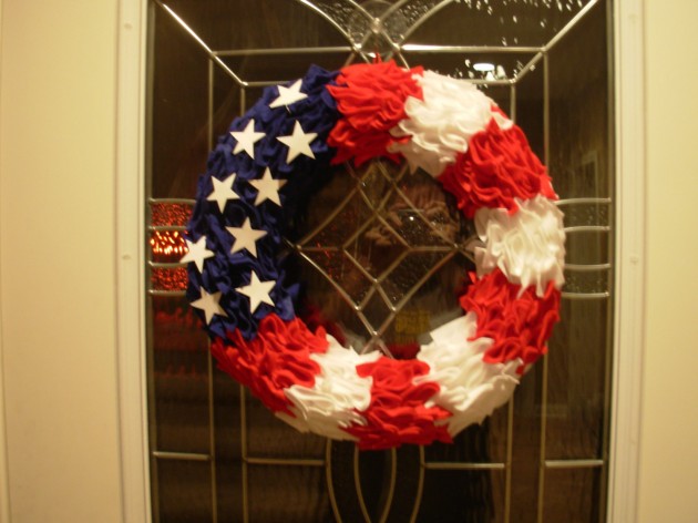 43 Cool DIY Patriotic Wreaths for 4th of July