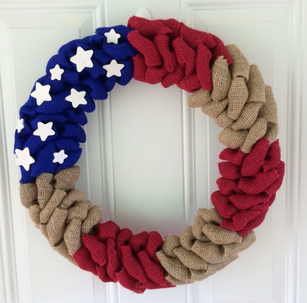 43 Cool DIY Patriotic Wreaths for 4th of July