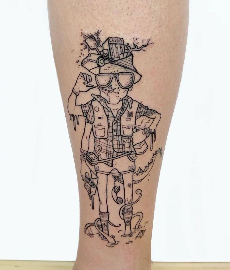 30 Fear and Loathing in Las Vegas Tattoos You Must Love