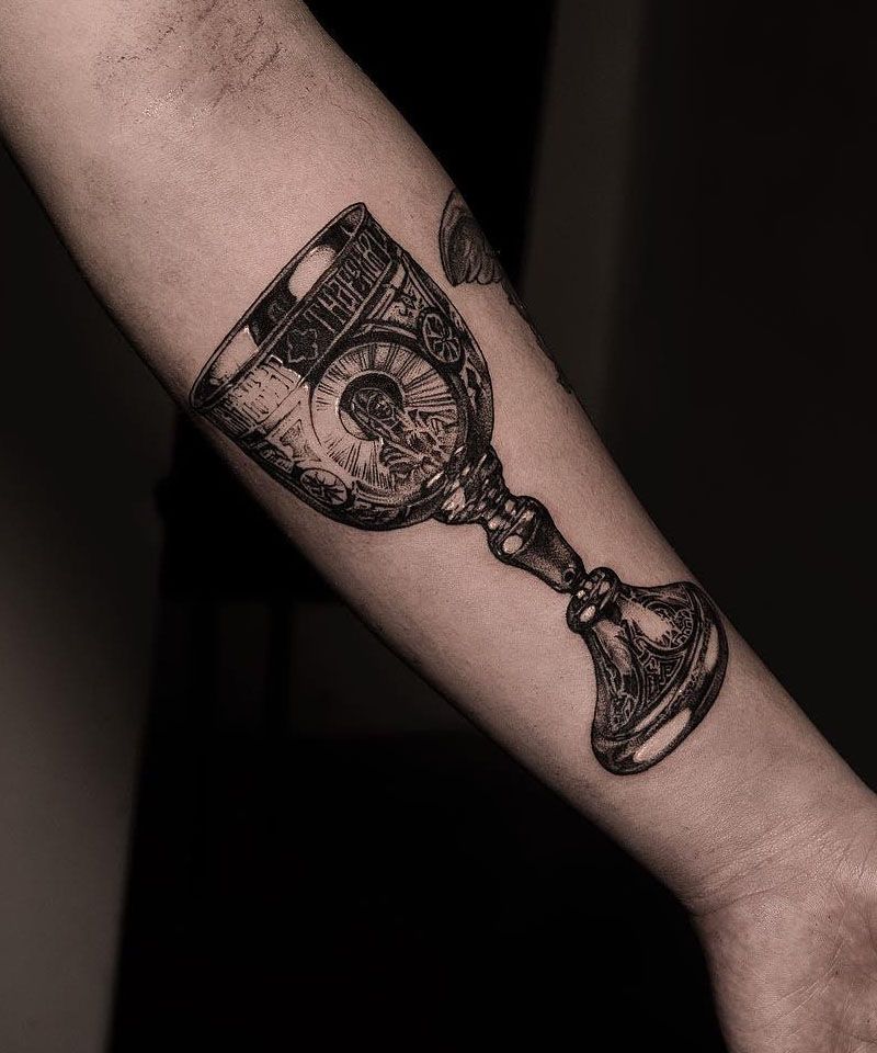 30 Unique Holy Grail Tattoos for Your Next Ink