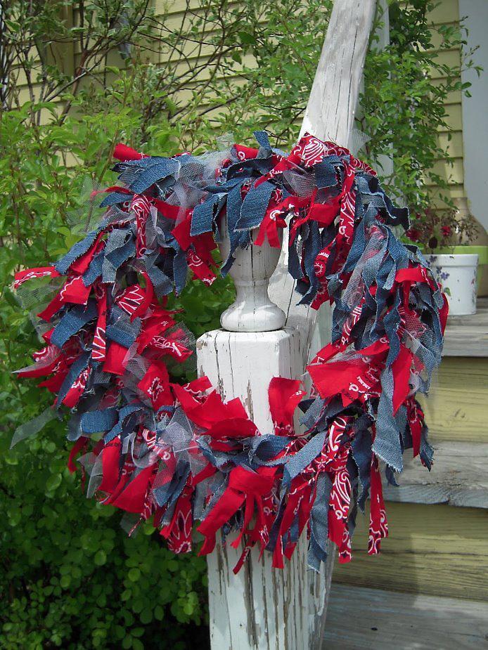 43 Cool DIY Patriotic Wreaths for 4th of July