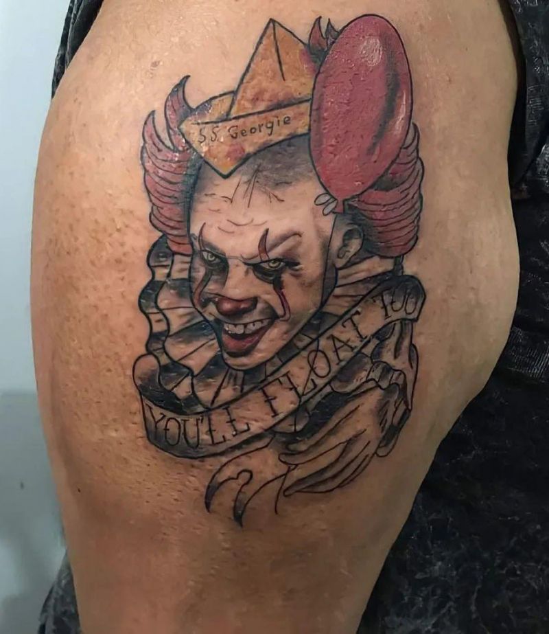 30 Great Pennywise Tattoos for Your Inspiration