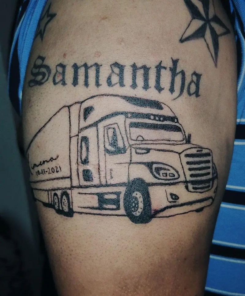 30 Trailer Tattoos For Men You Must Love