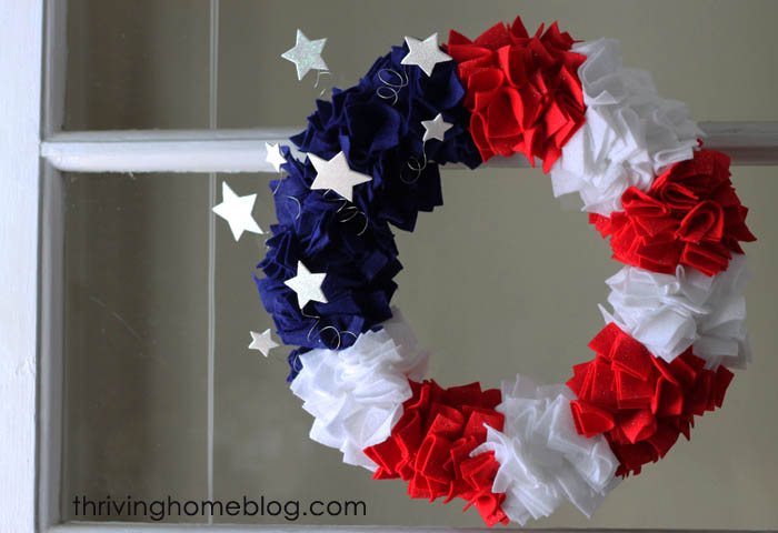 43 Cool DIY Patriotic Wreaths for 4th of July