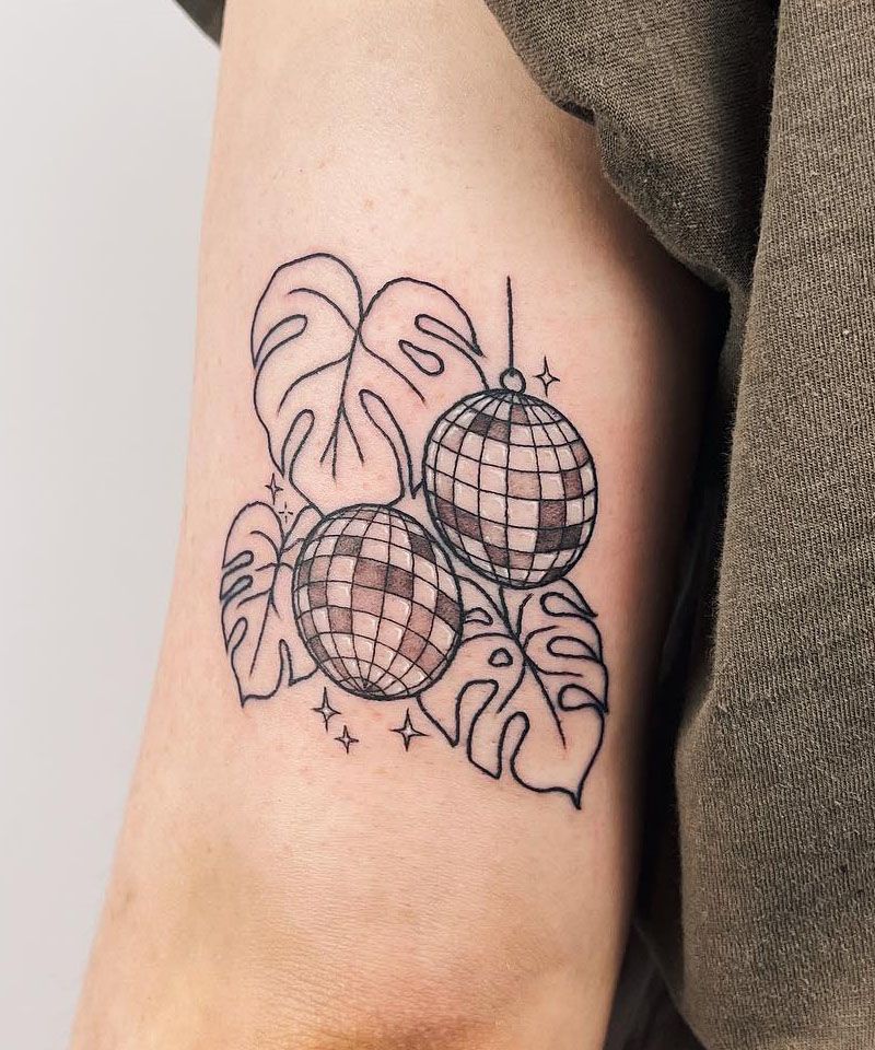 30 Pretty Disco Ball Tattoos Make You Attractive