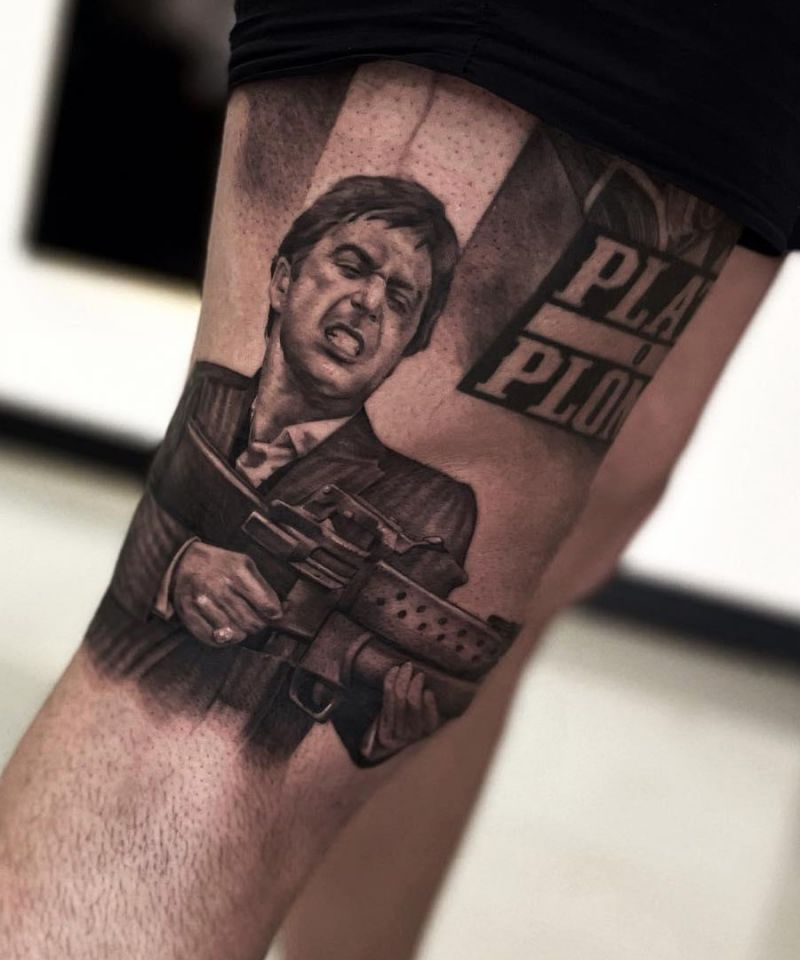 30 Great Scarface Tattoos for Your Next Ink