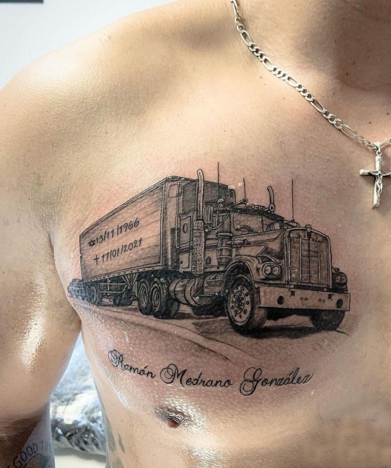 30 Trailer Tattoos For Men You Must Love