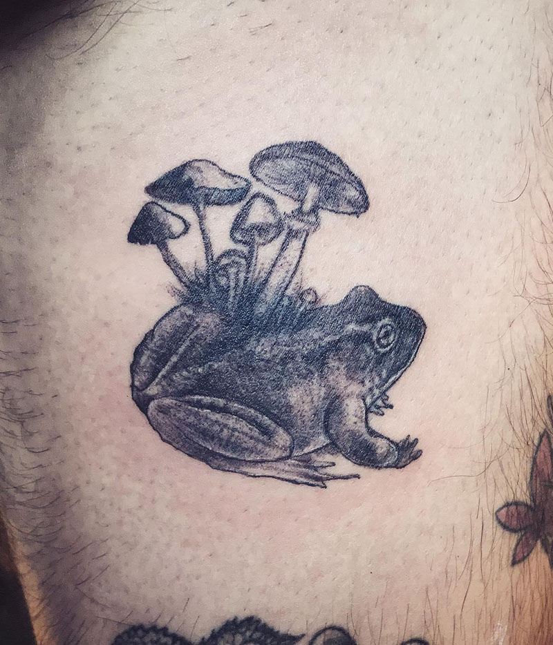 8 Unique Frog Mushroom Tattoos for Your Inspiration