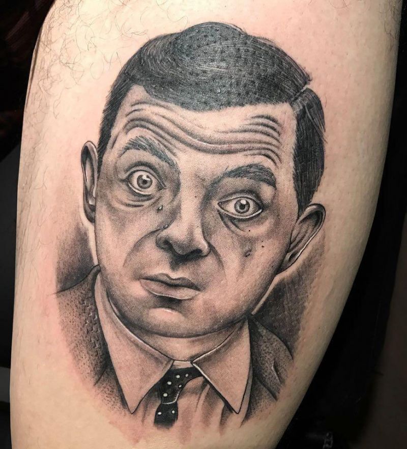 30 Funny Mr Bean Tattoos You Must Love