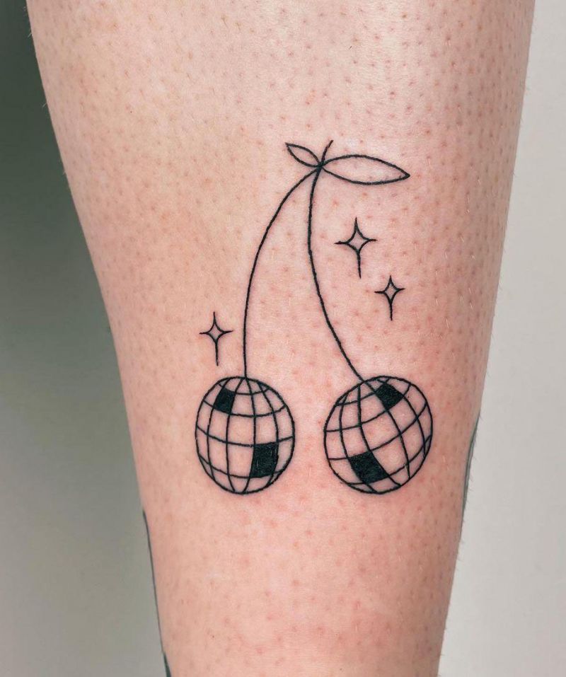 30 Pretty Disco Ball Tattoos Make You Attractive