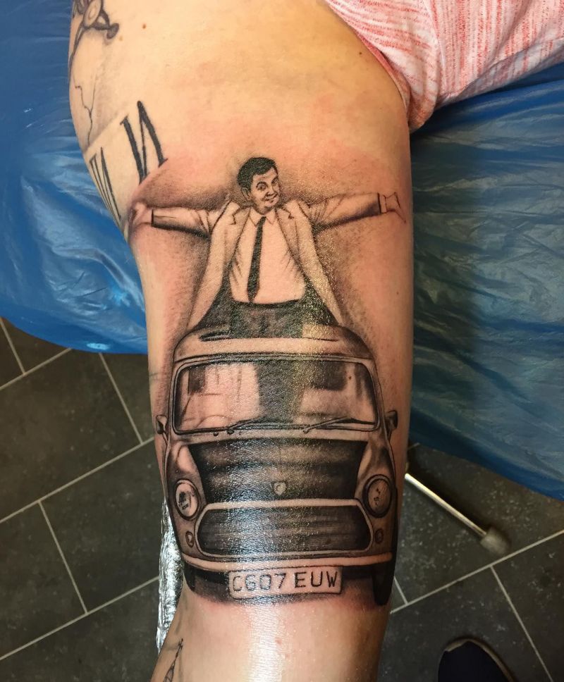 30 Funny Mr Bean Tattoos You Must Love