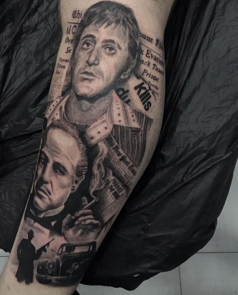 30 Great Scarface Tattoos for Your Next Ink