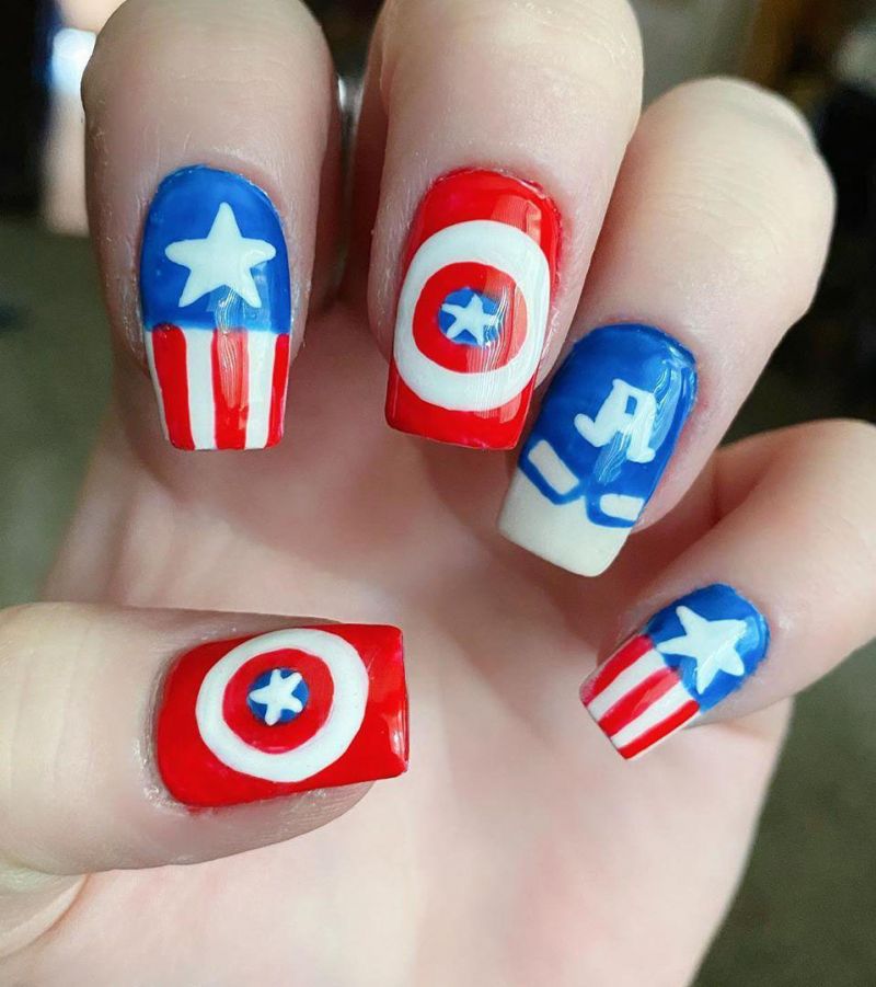 30 Pretty 4th of July Nail Art Designs You Must Love