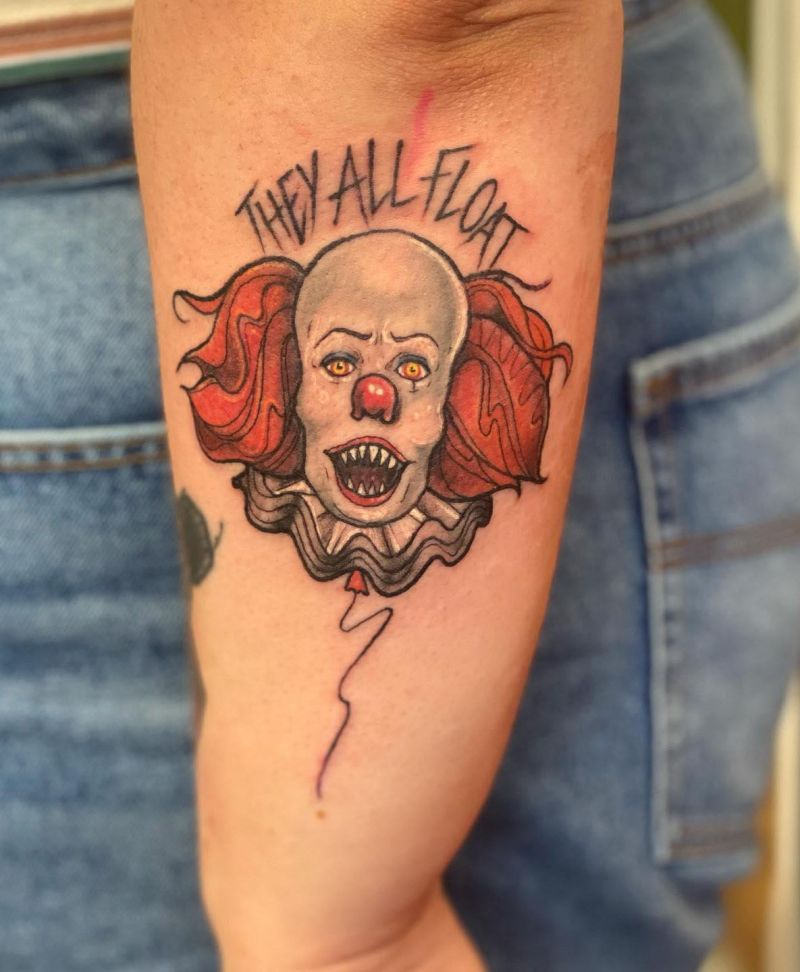 30 Great Pennywise Tattoos for Your Inspiration