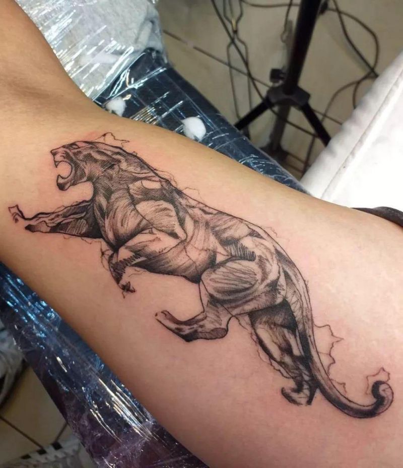 30 Cool Puma Tattoos You Must Love