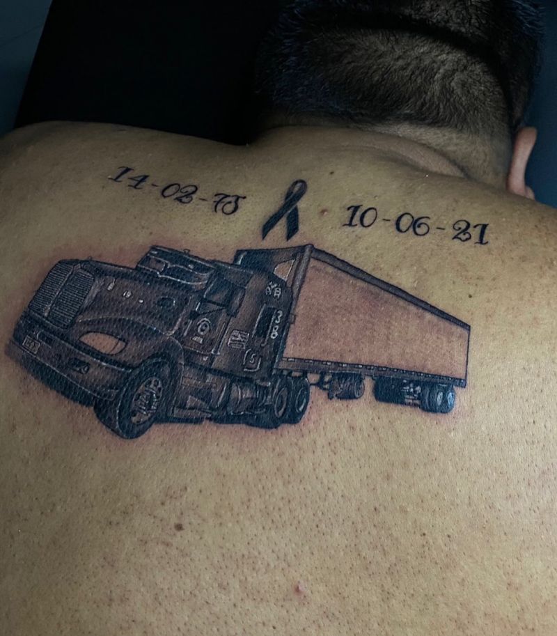 30 Trailer Tattoos For Men You Must Love