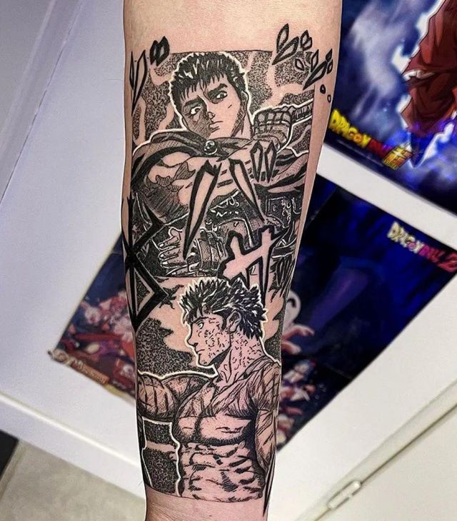 Berserk Tattoo on Arm