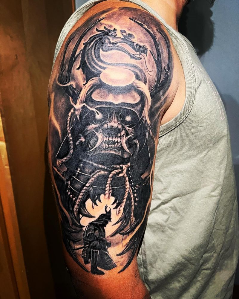 30 Cool Mortal Kombat Tattoos for Your Inspiration