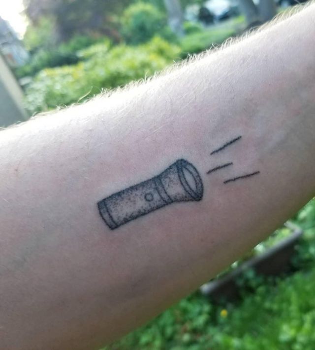 10 Unique Flashlight Tattoos You Can’t Ignore