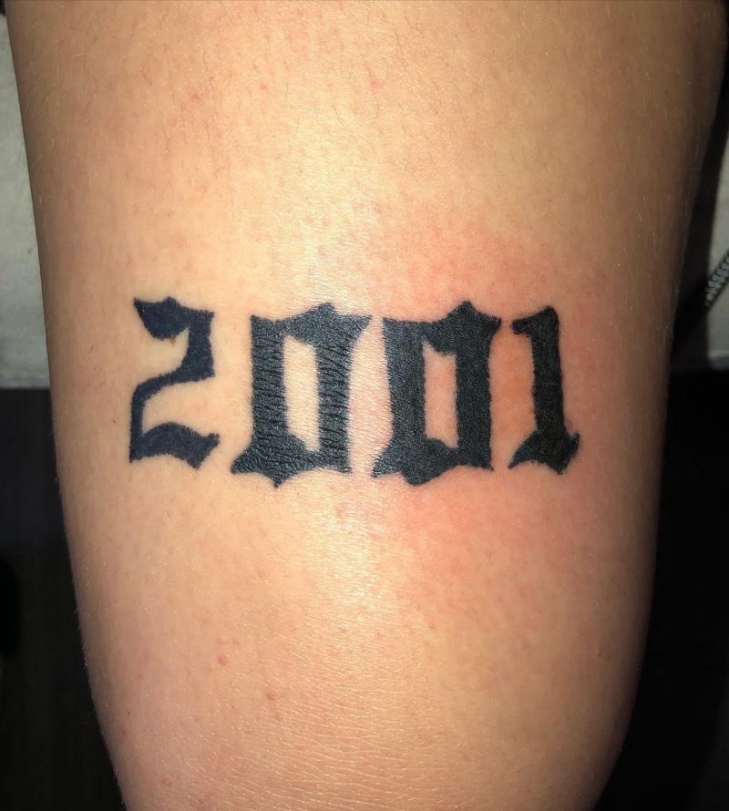 20 Unique 2001 Tattoos for Your Inspiration