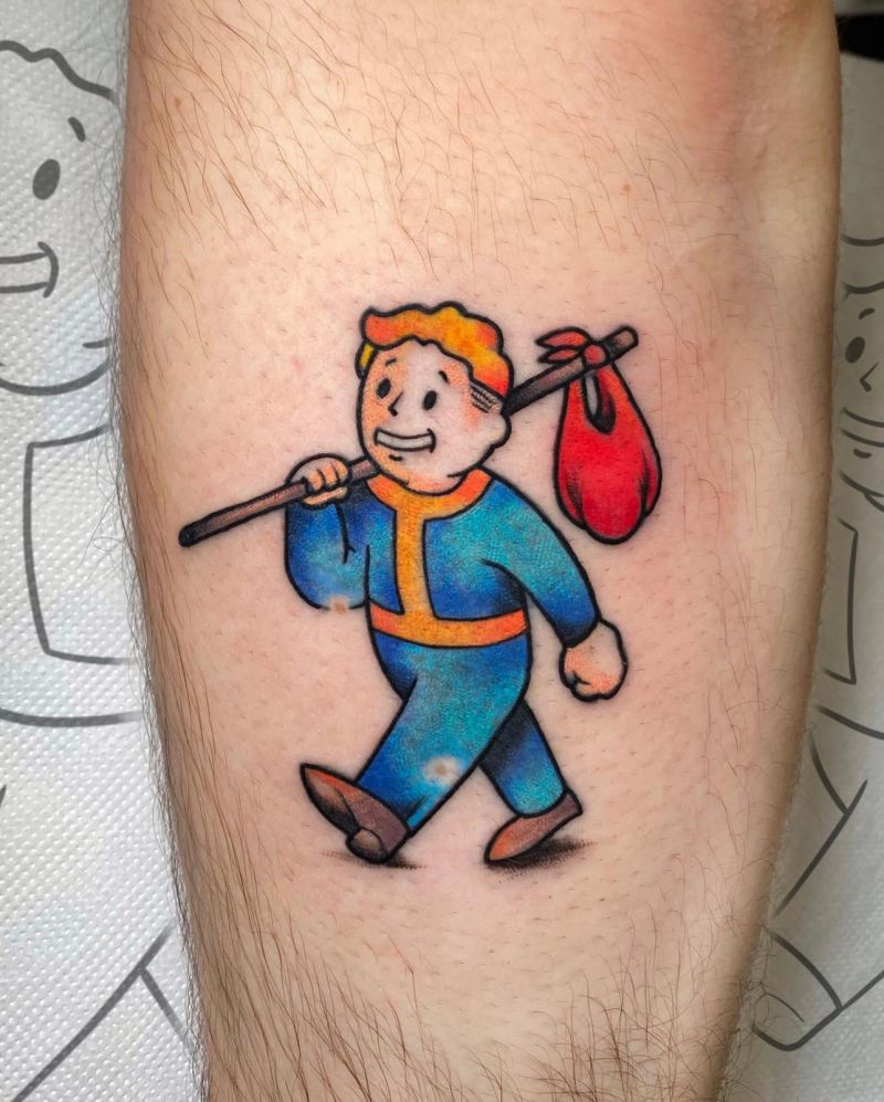 30 Unique Fallout Tattoos You Must Love