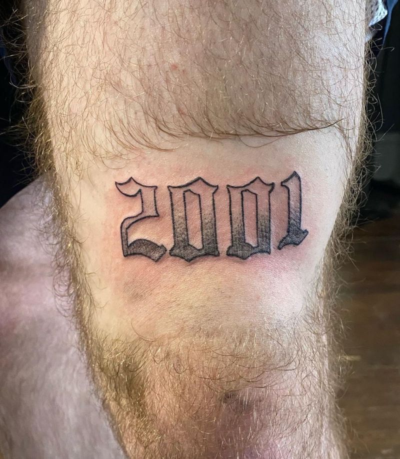 20 Unique 2001 Tattoos for Your Inspiration