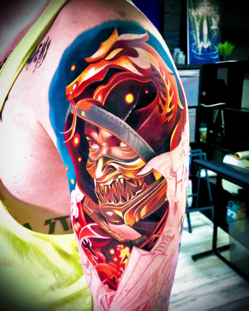 30 Cool Mortal Kombat Tattoos for Your Inspiration