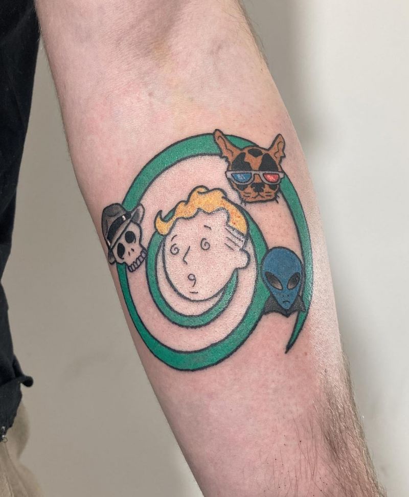 30 Unique Fallout Tattoos You Must Love