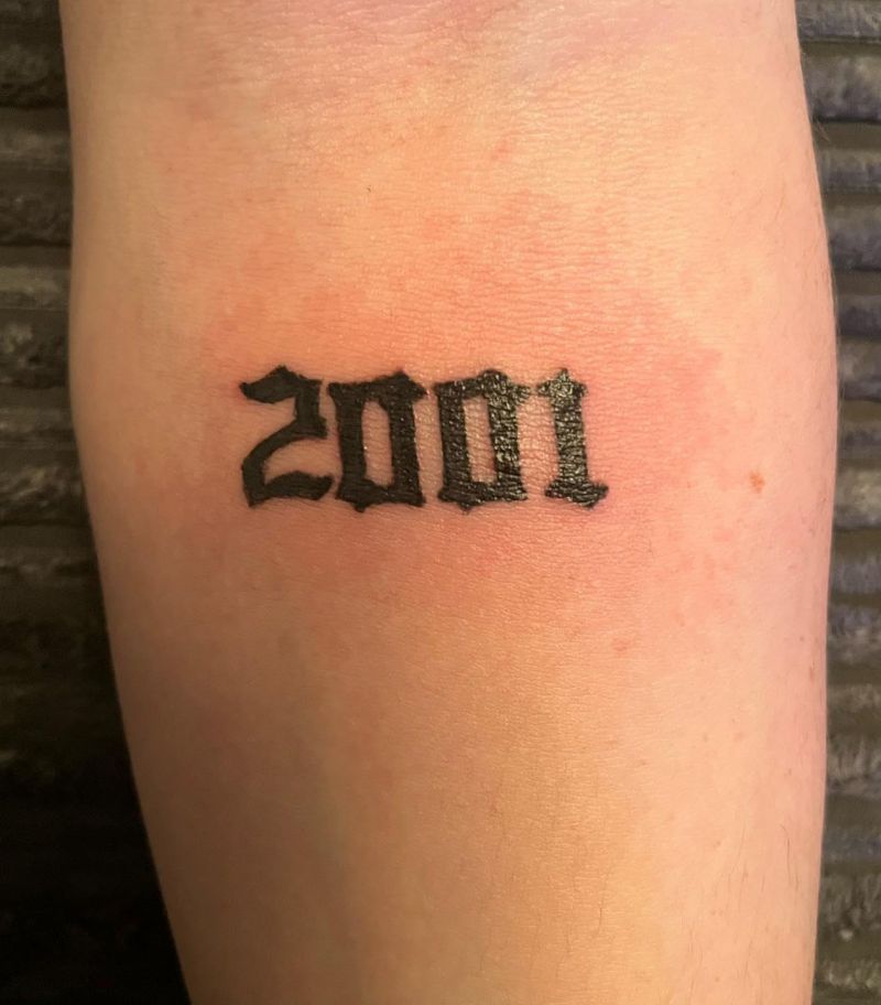 20 Unique 2001 Tattoos for Your Inspiration