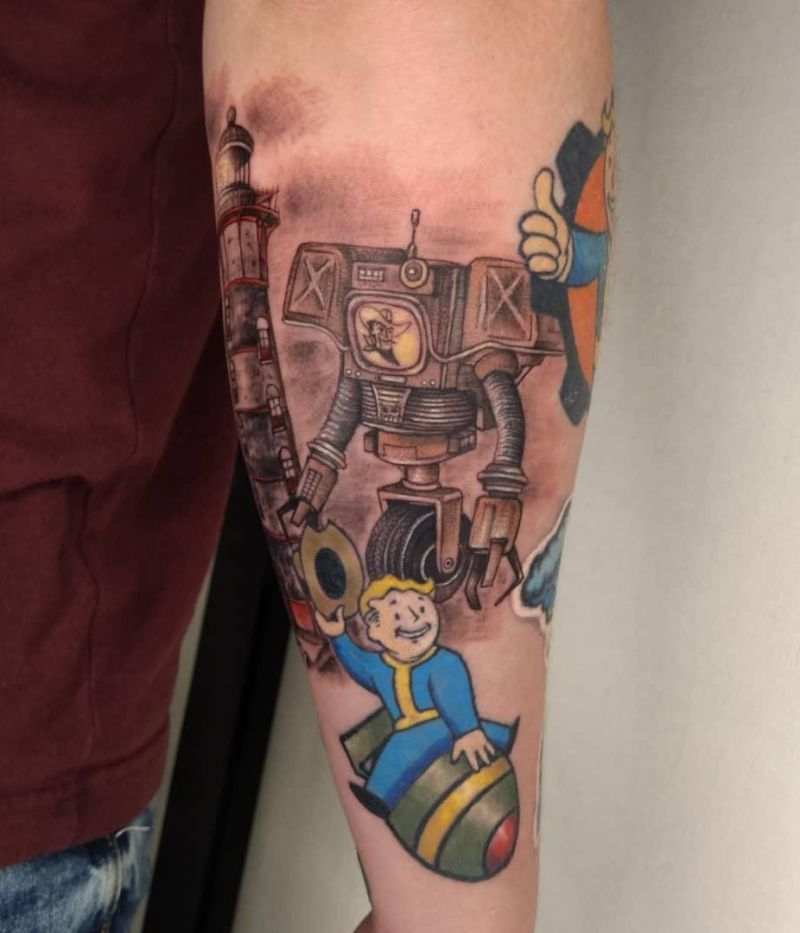 30 Unique Fallout Tattoos You Must Love