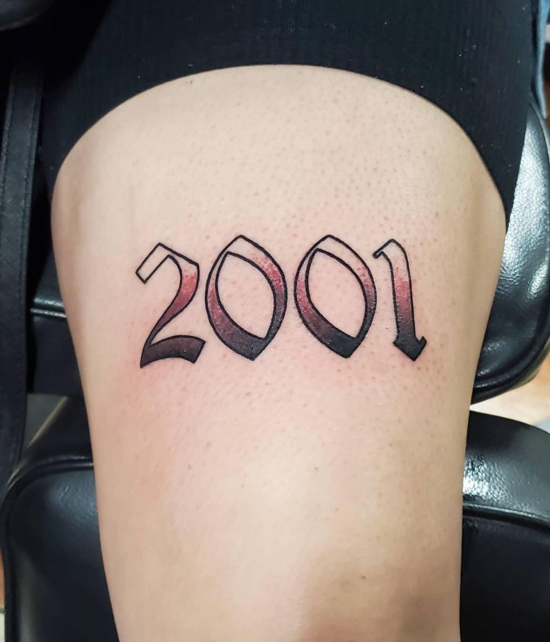 20 Unique 2001 Tattoos for Your Inspiration