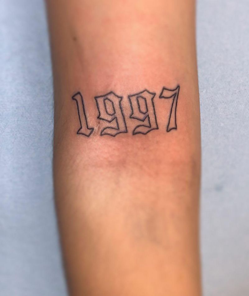 30 Unique 1997 Tattoos for Your Inspiration